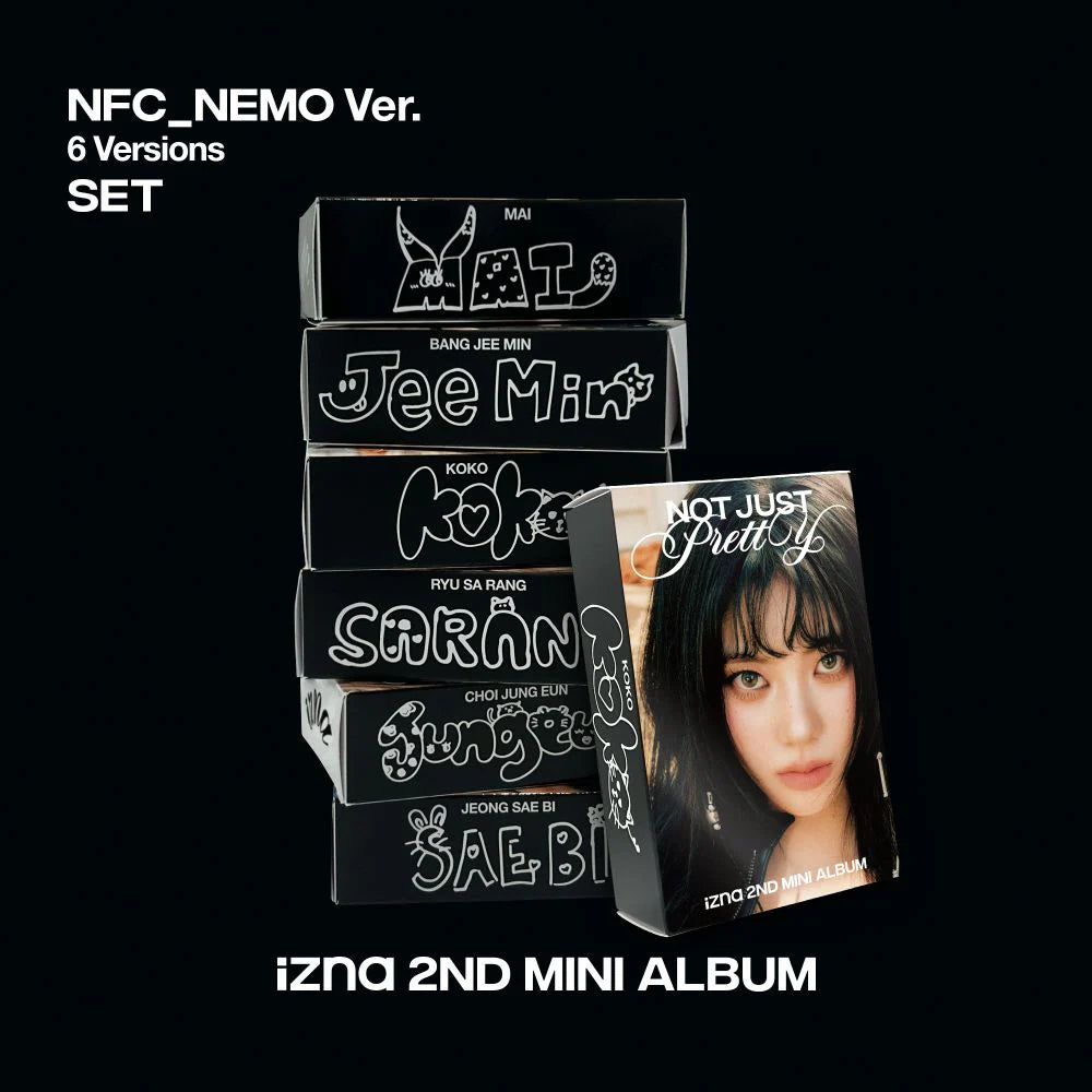 ОФИЦИАЛЬНЫЙ K-pop альбом IZNA NOT JUST PRETTY (NFC NEMO ver.)